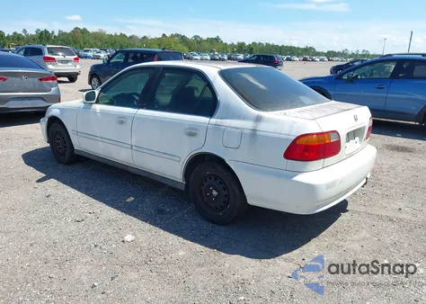 1999 Honda Civic Ex из США, поврежденный, VIN 2HGEJ8642XH552151